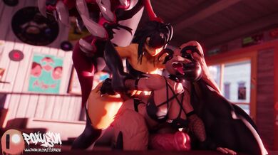 Loud Mouths and Busty Bodies: Mawile and Lopunny Clothed Poxygon Adventures