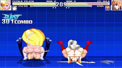 Female Futanari Warriors Fight to the Finish