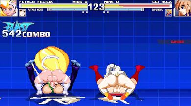 Female Futanari Warriors Fight to the Finish