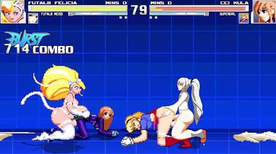 Female Futanari Warriors Fight to the Finish