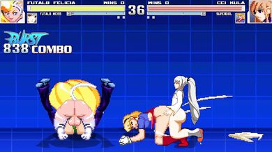 Female Futanari Warriors Fight to the Finish