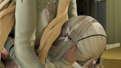 Commander gets nailed in cowgirl position by kaine's huge dick