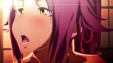 Orihime and Yoruichi Share Ichigo's Meaty Sword in 90FPS HD!