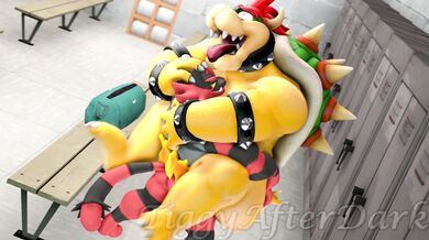 Huge Muscular Man with Giant Dick Pounding Hot Bitches in the Ass