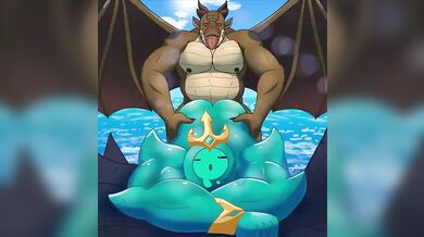 Poseidon's Anal Expedition with Dragon's Cock