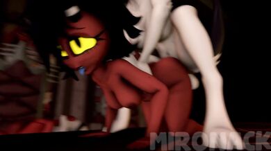 'Millie, Moxxie and Loona's Bisexual Futa Threesome: A Mironack Hentai Porn Parody'