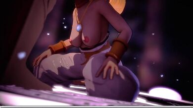 Marle's Cum-Inducing Chrono Trigger Blowjob