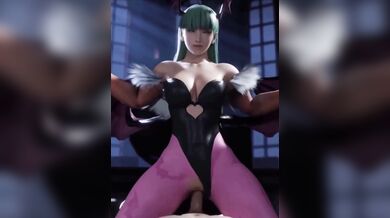 Ultra Sexy Mai Shiranui vs Morrigan Aensland Battle