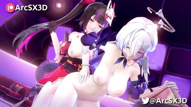 - The futanari couple in the Star Rail universe go on a hot and steamy date as they bang like rabbits all night long.