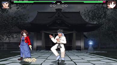 The Kung Fu Master and Ryougi's Sexual Encounter
