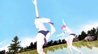 Emilia's Masked Bitchy Transformation in 'Ram Rem'