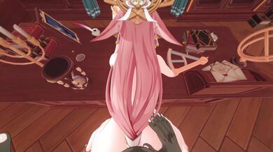 Rewritten as: "Yae and Miko's X-treme NTR adventure with Hilichurl"