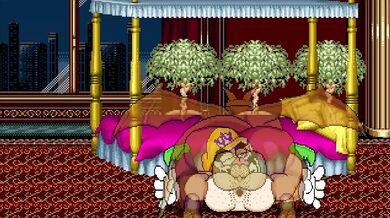 Wario's Big Mouth Lands Him in a Hot Mess with Charizard's Cock!