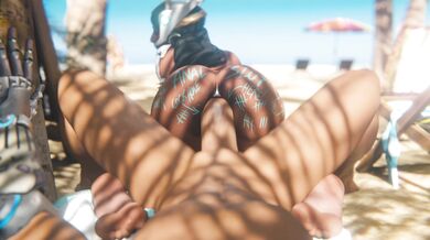 Naughty Symmetra and Cassidy Get Wet 'n' Wild in 4K