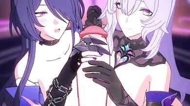 Black Swan Gives Acheron a Lewd Blowie