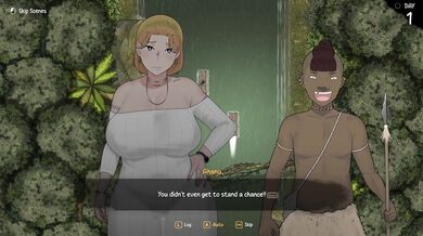 Arrival of the Goddess: Claire and Ahanu's Erotic Encounter