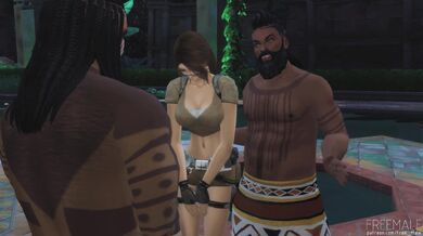 Lara the Aborigine Sex Slave in 4K Ultra HD
