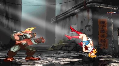 Sexy Hentai Miko Fucked by Multiple Monsters in MUGEN 2!