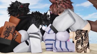 Sexy sunbathers enjoy a steamy afternoon on the beach!