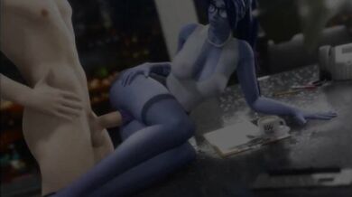 Office Widow Fucked in a Scandalous Sexual Encounter