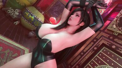 Tifa's Risqué Photoshoot Dare