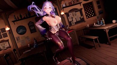 The Liyue Girls' Co-ed Binge Drinking Orgy!