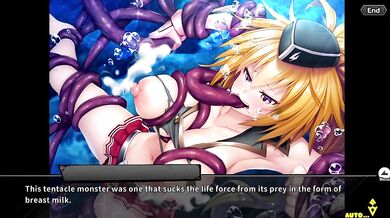 Donna's Beach Battle with Taimanin RPGX