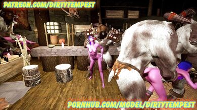 Elfy Taurean Maidens in the Inn, Part 2 - The Unforgettable Orgy!