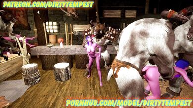 Elfy Taurean Maidens in the Inn, Part 2 - The Unforgettable Orgy!