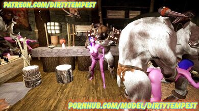 Elfy Taurean Maidens in the Inn, Part 2 - The Unforgettable Orgy!