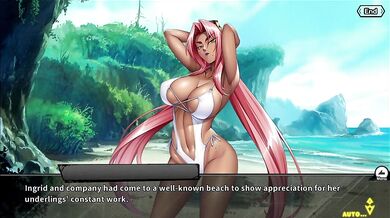 Rise of the Sexually Dominating Beach Empress: Taimanin RPGX English's Ingrid