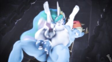 Gender-Bending Ponies Get Banged in SFM Slasher Video