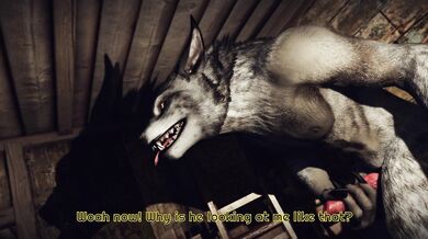 Kinky Monster Fuck Fest in Skyrim, Featuring Kia the Huntress!