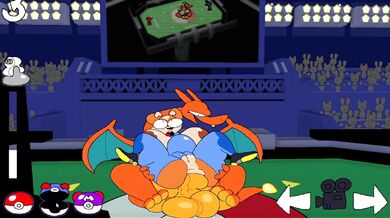 The Naughty Fox and the Flaming Charizard Battle Each Other in a Steamy Game of Sex