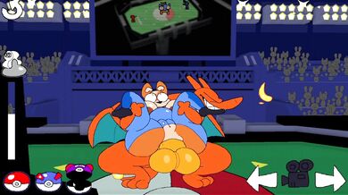 The Naughty Fox and the Flaming Charizard Battle Each Other in a Steamy Game of Sex