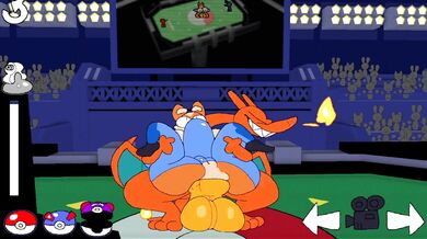 The Naughty Fox and the Flaming Charizard Battle Each Other in a Steamy Game of Sex