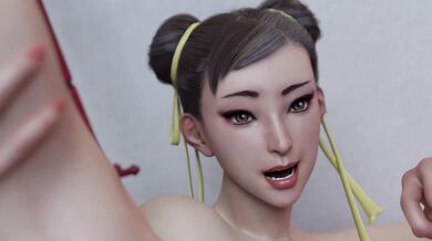 Chun-Li's Wet and Wild Night with the Street Fighter Crew