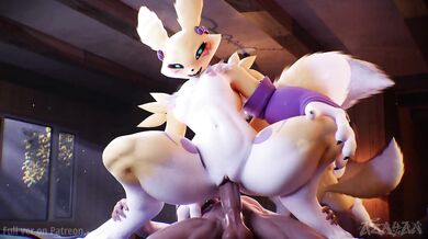 Renamon's Anal Training with Aznyan07 - A Hentai Porn Masterpiece!