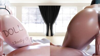 [Pantsushi] Bootylicious 2Booty Ride on the 2P Cock