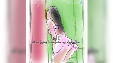 'Sneaking into my brother's room to catch him off guard'