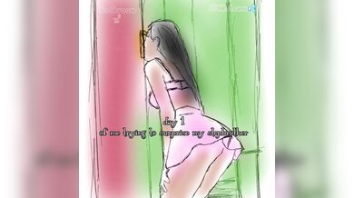 'Sneaking into my brother's room to catch him off guard'