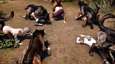 Magical Beasts of the Forest: The Tale of the Horny Wolf and His Wandering Eye