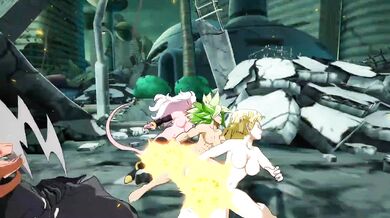 Android 21's Sadistic Split Personality Battle Against Her Good Self and Fellow Androids Kefla and 18!