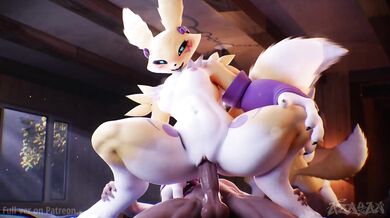 Renamon Gets Her Cowgirl On!