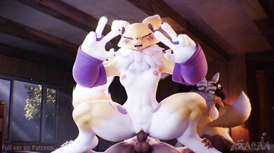 Renamon Gets Her Cowgirl On!