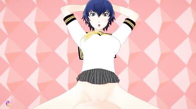 Shirogane Naoto's White Thighs Exposed: A Study in Pink