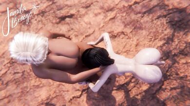 (Spoiler Alert) The climactic scene where the futanari and her goth girlfriend engage in a passionate, taboo-breaking lesbian sex.