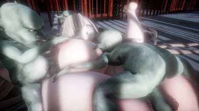 Slimy Gangbang Trip (Ultra HD) [Goblin Cave]