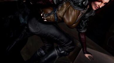 Werewolf Geralt's Triss-Cuckolding Fetish Fulfilled with a Hot Blonde Chick