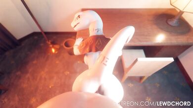 Lizard GF's Lewdchord Mating with Human